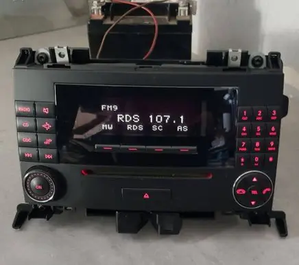 Volkswagen Crafter Radio/CD/DVD/GPS head unit A9066890431 9068201289 HVW9068201289