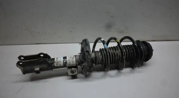 Front shock absorber with coil spring