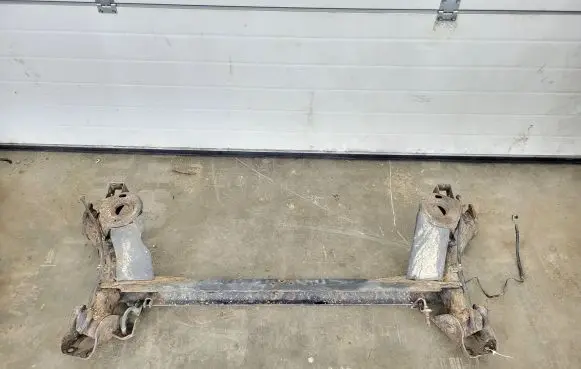 Rear axle beam