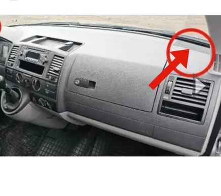 Volkswagen Transporter - Caravelle T5 Side speaker trim/cover 7H0857228 P0078059