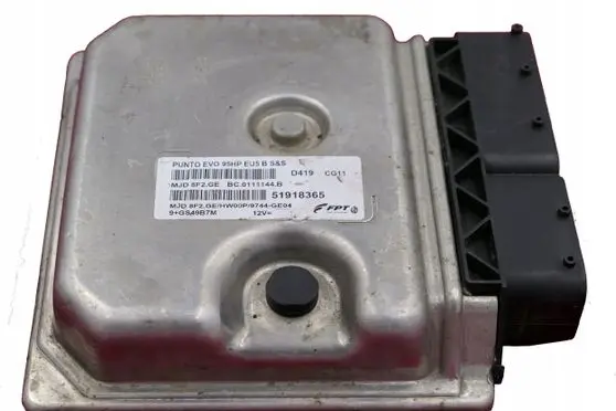 Fiat Punto (199) Engine control unit/module 51918365 MJD8F2GE