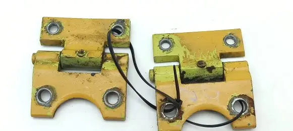 Mercedes-Benz 280 450 W116 Front door hinge set 