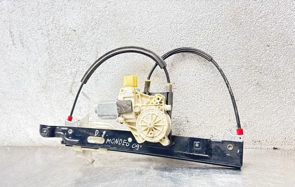 Ford Mondeo MK IV Rear door window regulator with motor 6M2114A389B