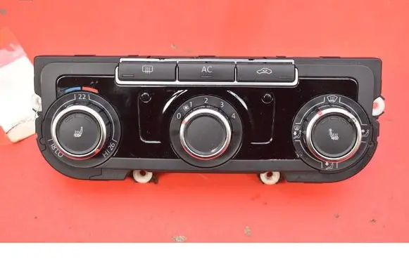 Volkswagen Golf Plus Climate control unit 3C8907336A