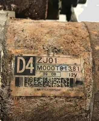 Mazda 3 I Starter motor M000T91381