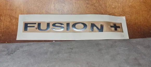 Ford Fusion Rear loading door model letters 3N11N42528AA