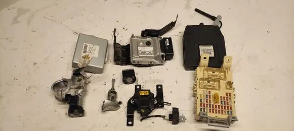 Engine ECU kit and lock set