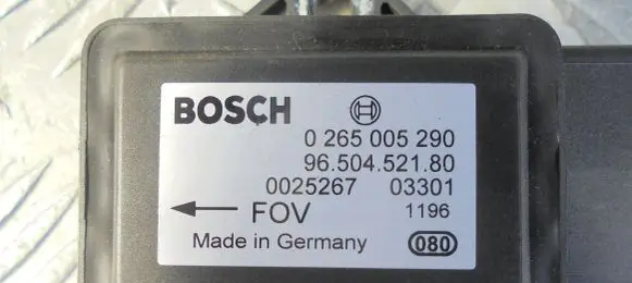 Peugeot 807 ESP (stability system) control unit 0265005290