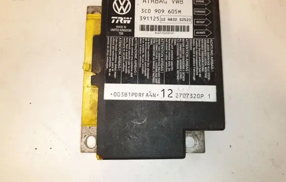 Volkswagen PASSAT B6 Airbag control unit/module 3C0909605M