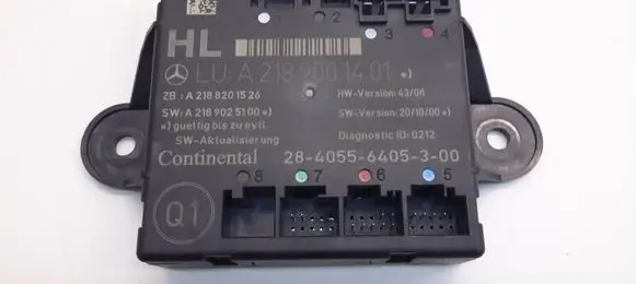 Mercedes-Benz CLS C218 X218 Door control unit/module A2189001401
