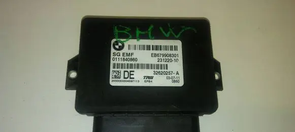 BMW 5 F10 F11 Hand brake control module 6799083 32620257A 23122010