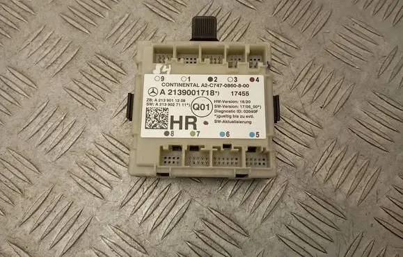 Mercedes-Benz S W222 Door control unit/module A2139001718