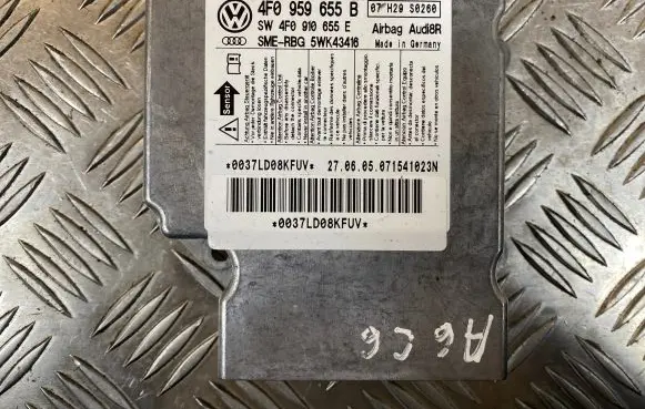 Audi A6 S6 C6 4F Airbag control unit/module 4F0959655B 4F0910655E 5WK43416