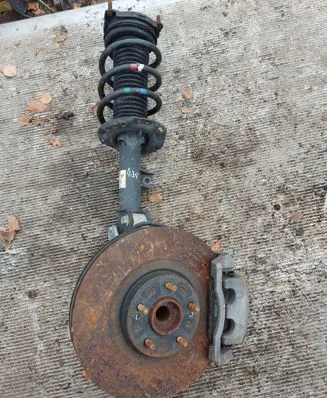 Hyundai Santa Fe Front shock absorber with coil spring 54651S1500