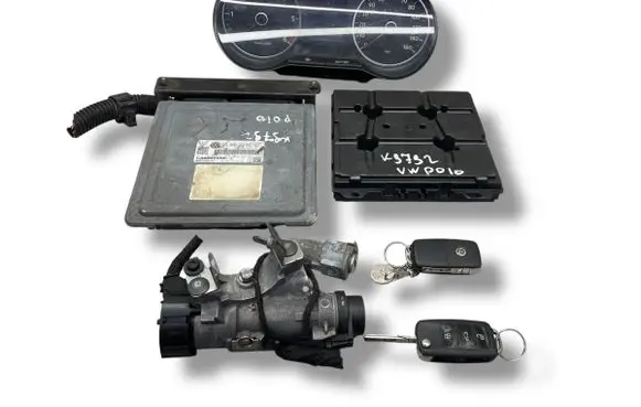 Volkswagen Polo V 6R Engine ECU kit and lock set 03L906023BC 03L906023D 5WP42848AA