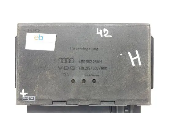 Audi A6 S6 C5 4B Comfort/convenience module 4B0962258H