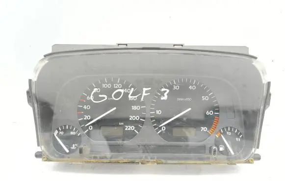 Volkswagen Golf III Speedometer (instrument cluster) 1H0919860C 6160633004