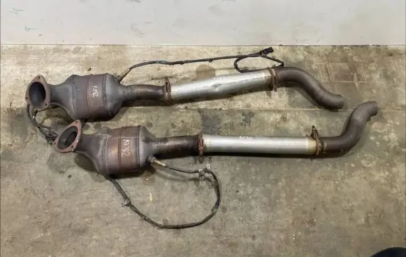 Maserati GranTurismo Catalyst/FAP/DPF particulate filter 