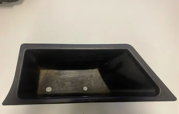 Mercedes-Benz ML W166 Glove box in trunk A1668400074