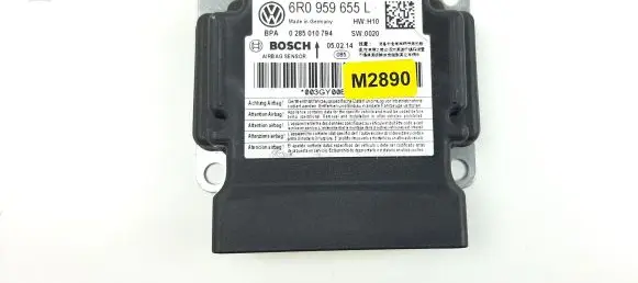 Volkswagen Polo V 6R Airbag control unit/module 6R0959655L 0285010794