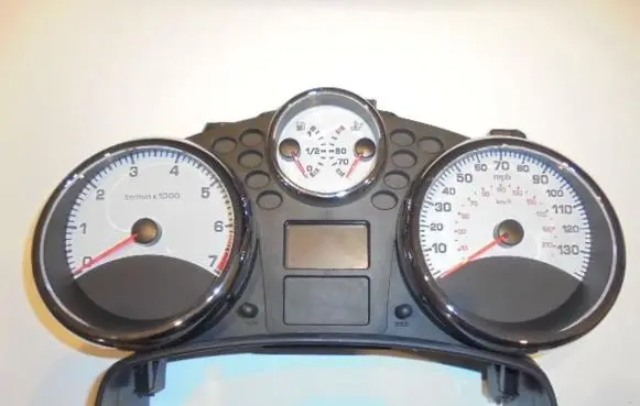 Peugeot 207 Speedometer (instrument cluster) 9666748980