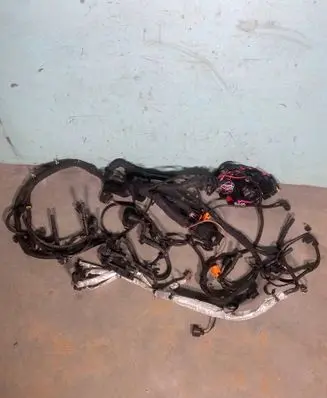 Audi A7 S7 4G Engine installation wiring loom 4G0971877