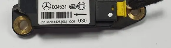 Mercedes-Benz SL AMG R230 Airbag deployment crash/impact sensor 2208204426