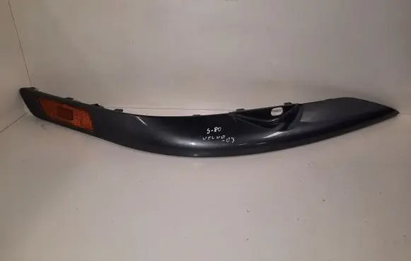 Front bumper splitter molding