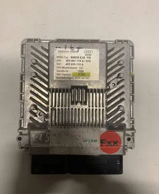 Audi A6 S6 C6 4F Engine control unit/module 4F0910115 5WP45100 4F0907115A