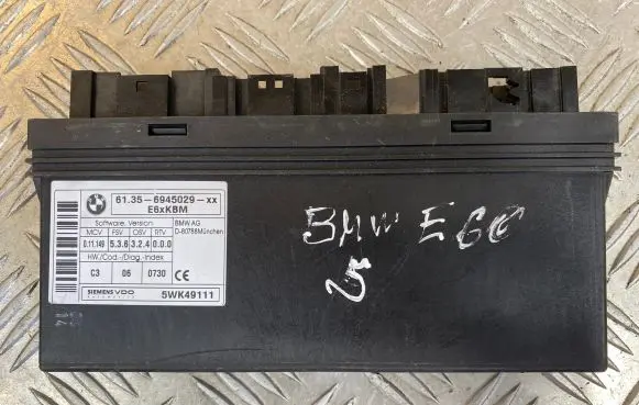 BMW 5 E60 E61 Comfort/convenience module 6945029 536324000 5WK49111