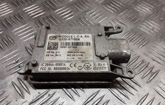 Mazda 6 Other control units/modules G33D67Y80A 6PZ00901460 2694A009014