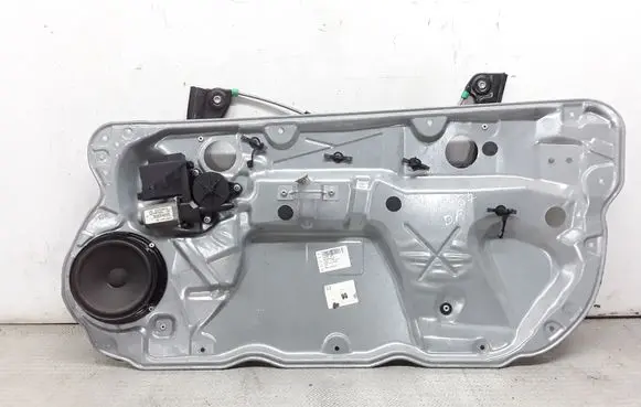 Volkswagen Polo Front door window regulator with motor 6Q3837462J 6Q2959801A