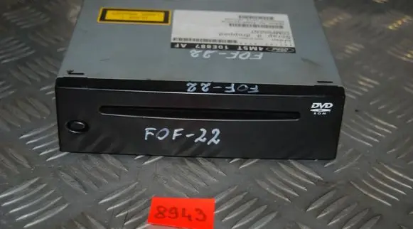 Ford Focus Navigation unit CD/DVD player 4M5T10E887AF