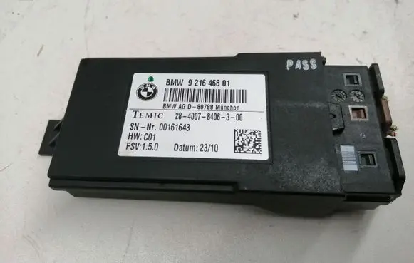 BMW 5 F10 F11 Seat control module 921646801 00161643