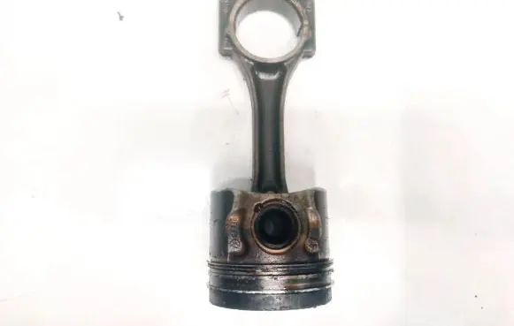 Piston with connecting rod