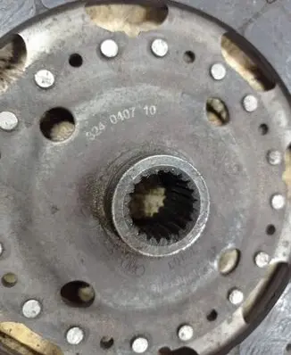 Peugeot 407 Clutch pressure plate 324040710 LUK