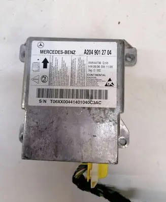 Mercedes-Benz C W204 Airbag control unit/module 5WK44739 A2049012704