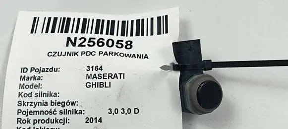 Maserati Ghibli Parking PDC sensor 10R047850 7890002 1112190602