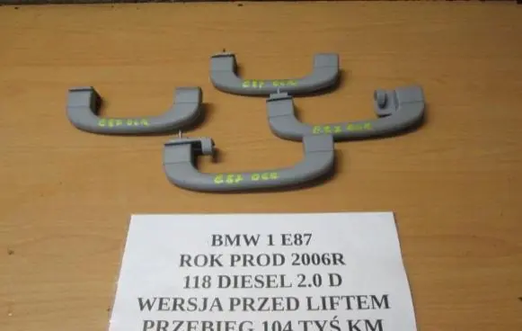 BMW 1 E81 E87 Front interior roof grab handle