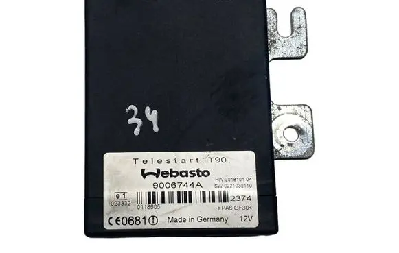 BMW X5 E53 Auxiliary heating control unit/module 9006744A 0221030110