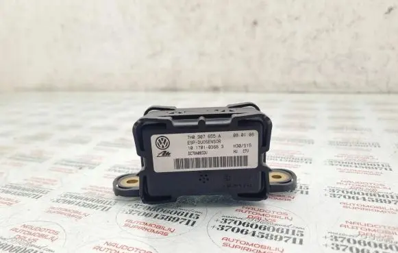 Volkswagen Touran I ESP acceleration yaw rate sensor 7H0907655A