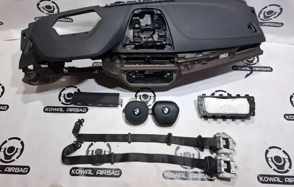 BMW 5 G30 G31 G38 Airbag set with panel 51459624576 G905668 9375427
