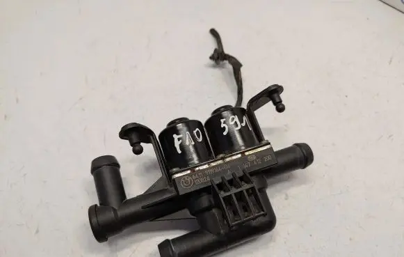 Coolant heater control valve