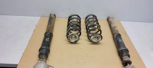 Peugeot 307 Rear shock absorber with coil spring 0633462080