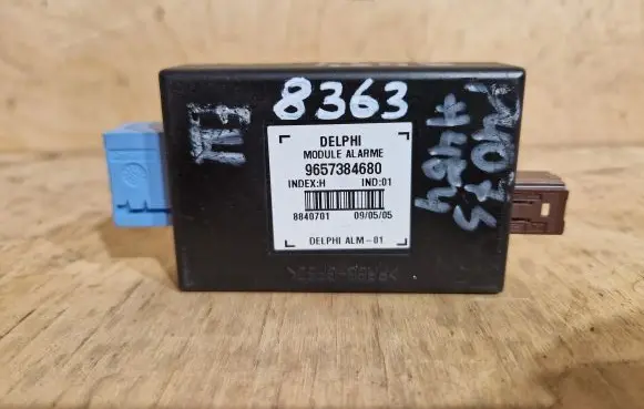 Peugeot 407 Alarm control unit/module 9657384680