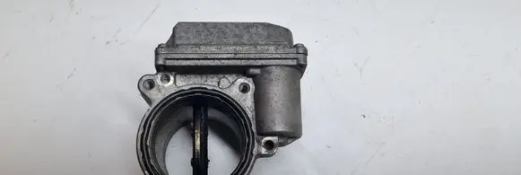 Volkswagen Touareg I Throttle valve 4E0145950D
