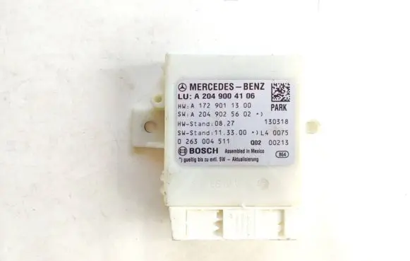 Mercedes-Benz C W204 Parking PDC control unit/module A2049004106 A2049025602 0263004511