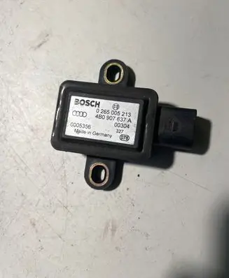 Audi A6 S6 C5 4B ESP acceleration yaw rate sensor 0265005213 4B0907637A