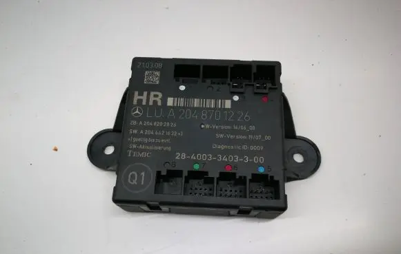 Mercedes-Benz C W204 Door control unit/module A2048701226