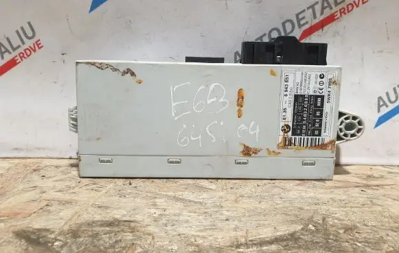 BMW 6 E63 E64 CAS control unit/module 6943851 6965050